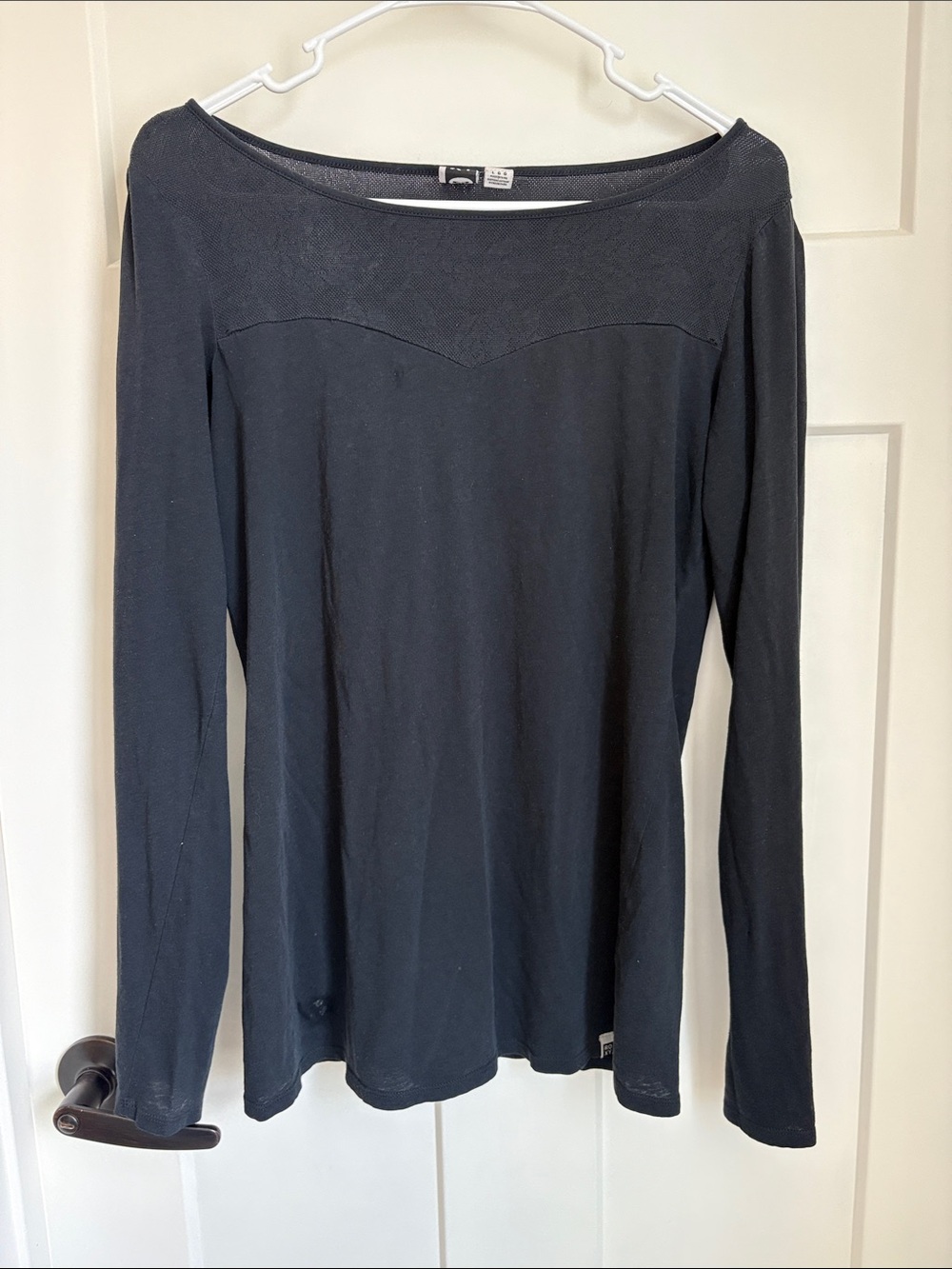 Vintage Roxy Black Long Sleeve Top